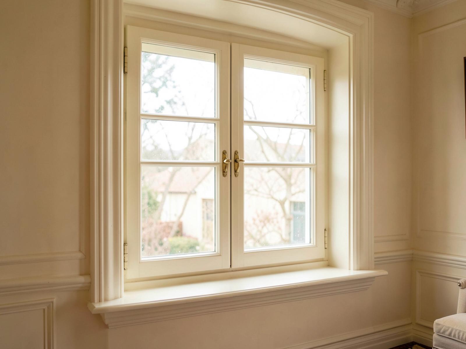 Saniertes Kastenfenster